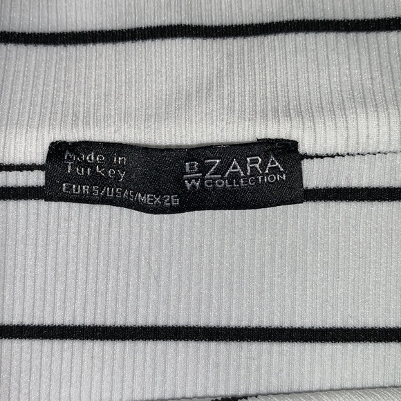 Zara Ribbed off the Shoulder Top - Picture 4 of 4